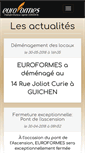 Mobile Screenshot of euroformes.fr
